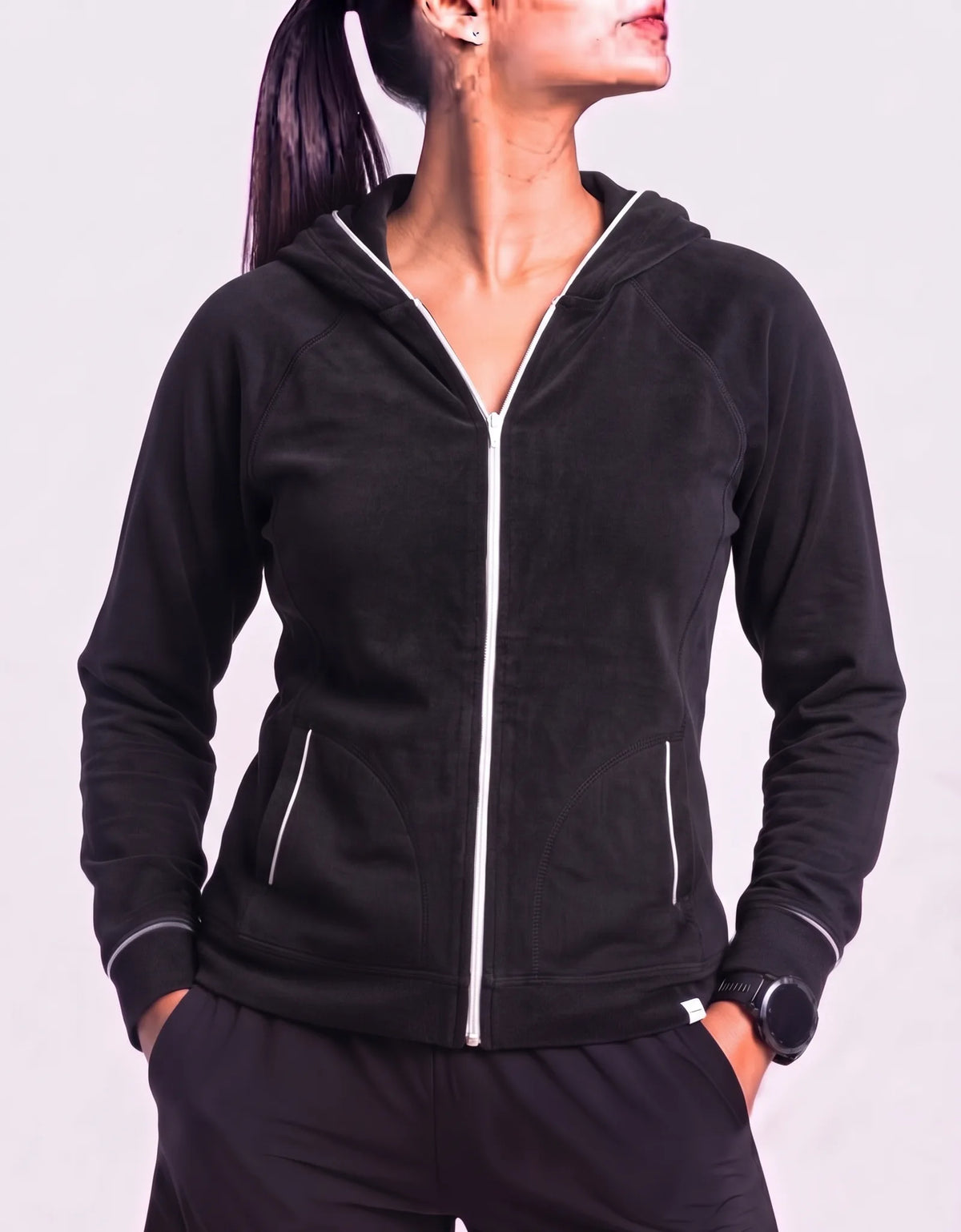 Sport Savvy Women Cotton Black Zipper XL – Preloved Labels