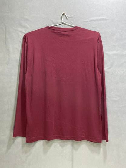 Sport Tek Maroon For Men Sports T Shirt L - Preloved Labels