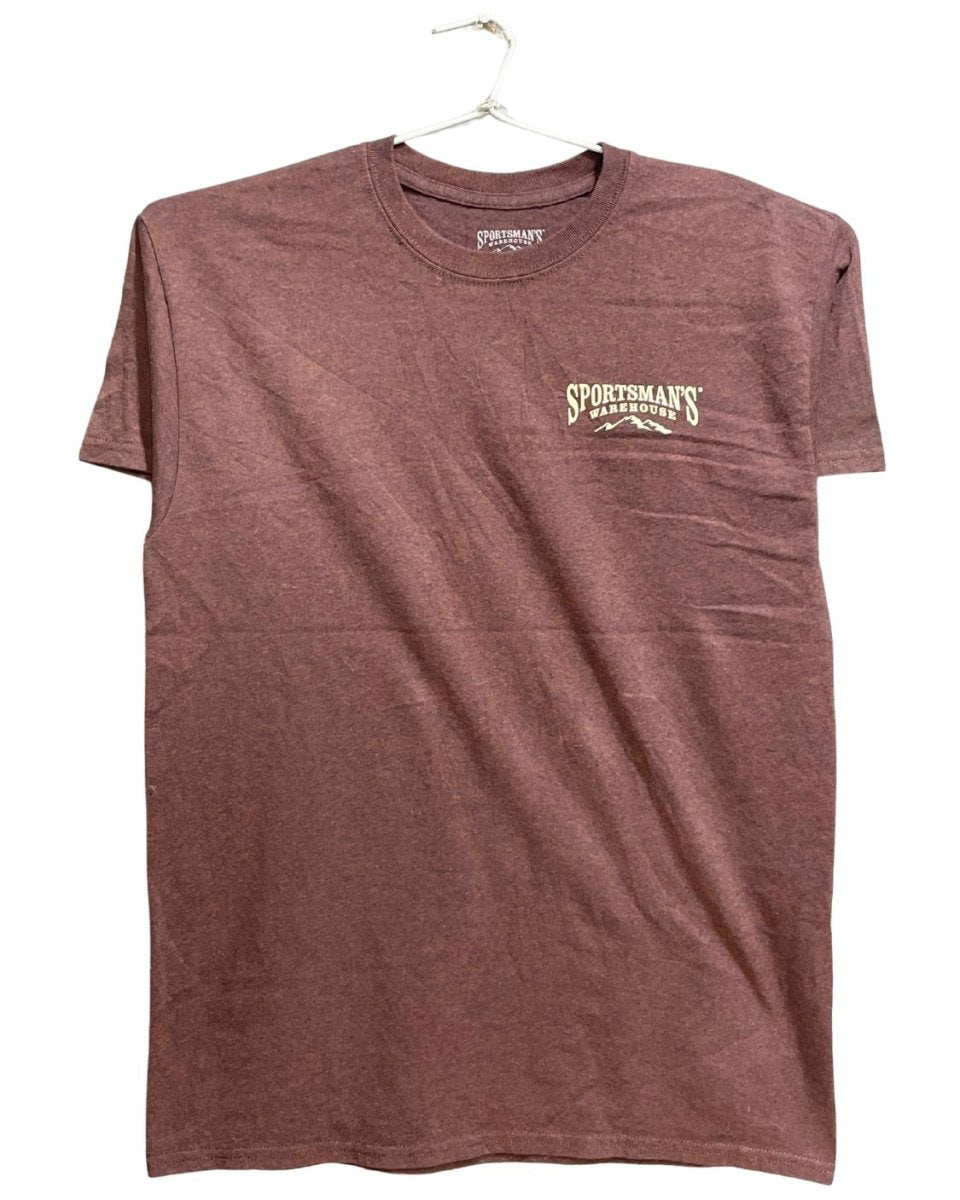 Sportsman's Brown Cotton T Shirt For Men M - Preloved Labels