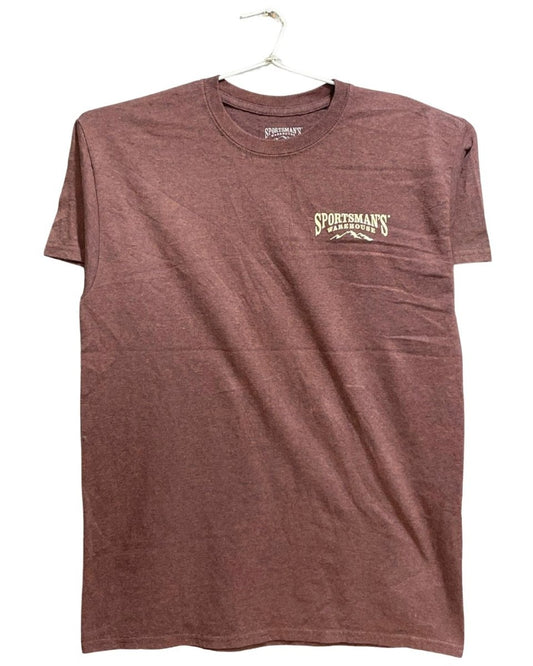 Sportsman's Brown Cotton T Shirt For Men M - Preloved Labels