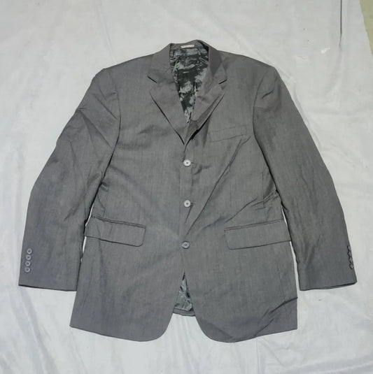 Stafford Men Cotton Gray Coat M – Preloved Labels (view 2)