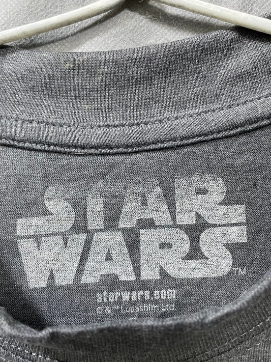 Star Wars Gray Cotton T Shirt For Men S - Preloved Labels