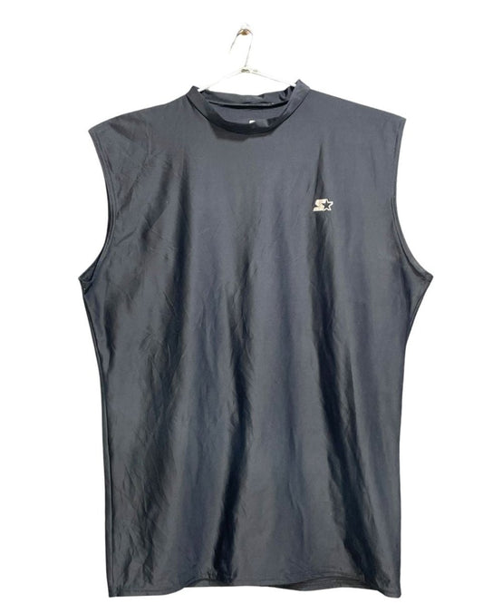 Starter Black For Men Sports Vest T Shirt L - Preloved Labels