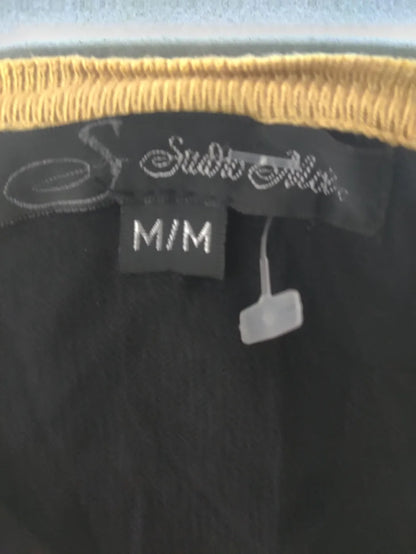 Studio Mode Women Black Striped Sweater M – Preloved Labels (view 2)