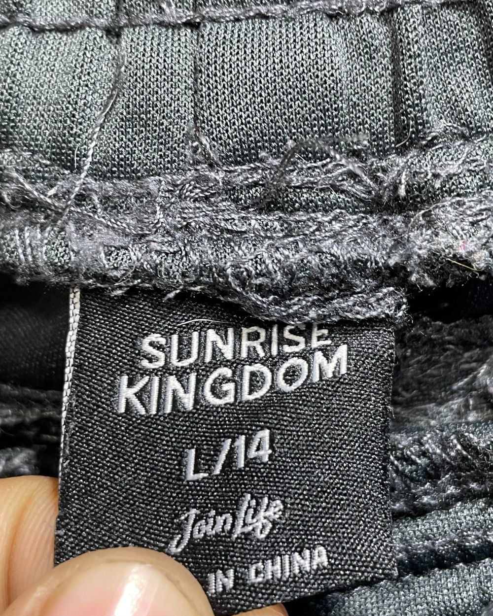Sunrise Kingdom Grey Polyester Jersey For Boy 15 Years - Preloved Labels