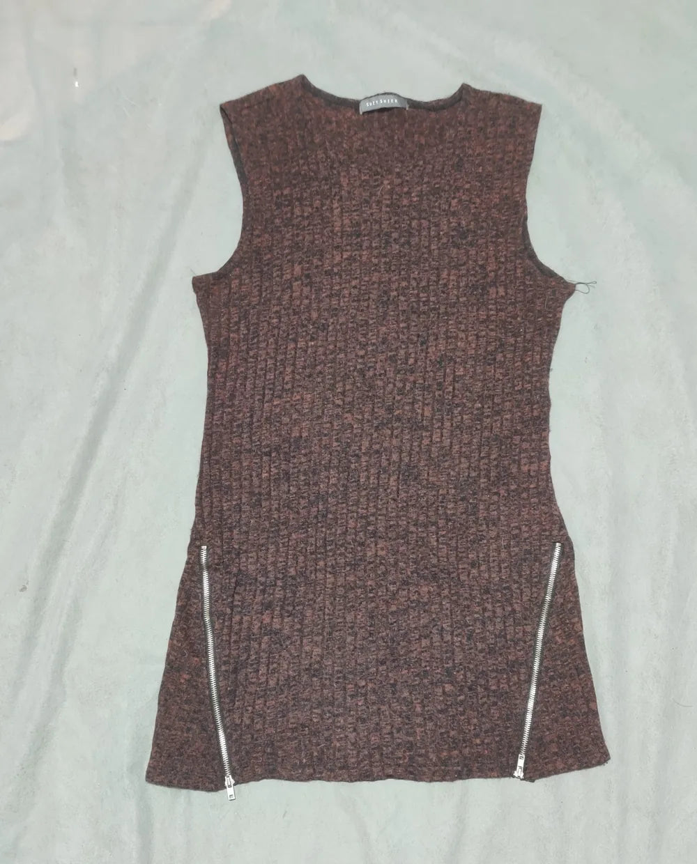 Susan Graver Women Acrylic Brown Sweater XS – Preloved Labels (view 2)