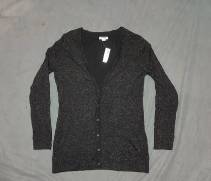 Susan Graver Women Acrylic Gray Sweater XS – Preloved Labels (view 3)