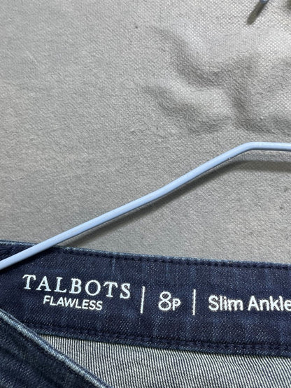 Talbots Blue Denim Jeans For Women Pant M - Preloved Labels