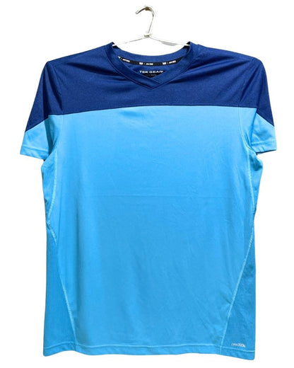 Tek Gear Blue For Men Sports T Shirt M - Preloved Labels