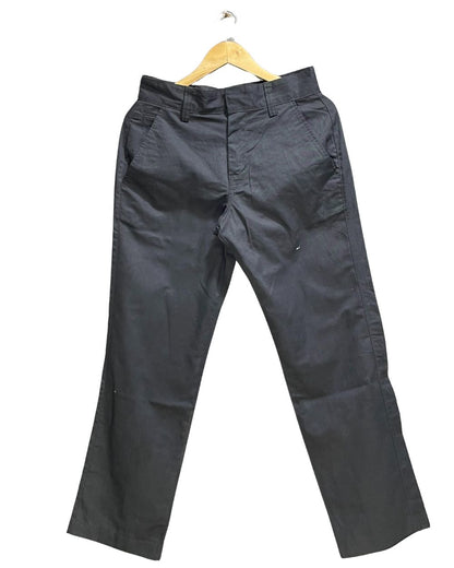 Tesla Black Cotton Dress Pant For Men S - Preloved Labels