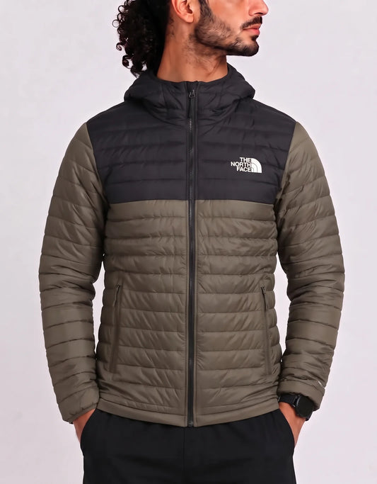 The North Face 700 Fill Men Polyester Black Olive Puffer Jacket S – Preloved Labels