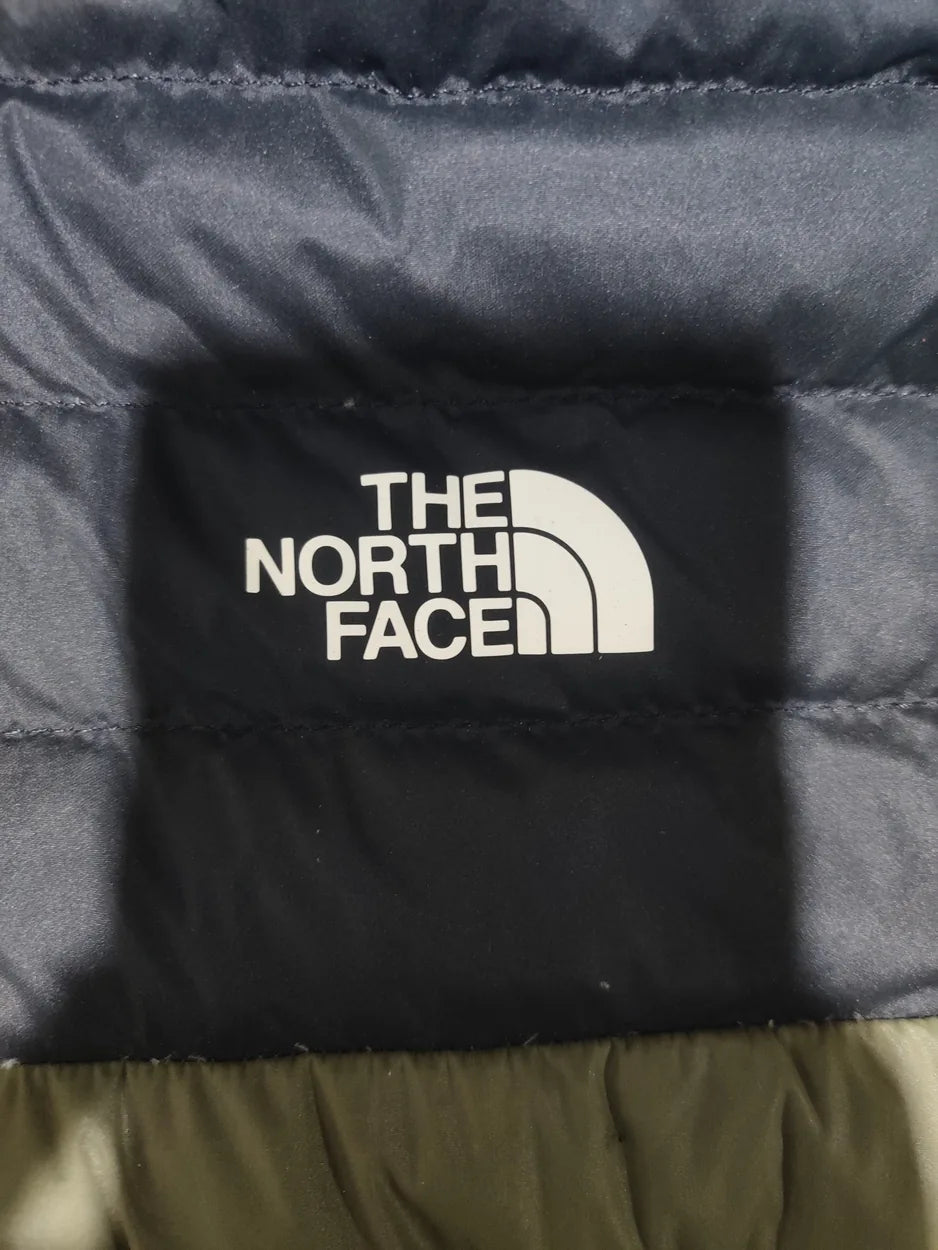 The North Face 700 Fill Men Polyester Black Olive Puffer Jacket S – Preloved Labels (view 2)