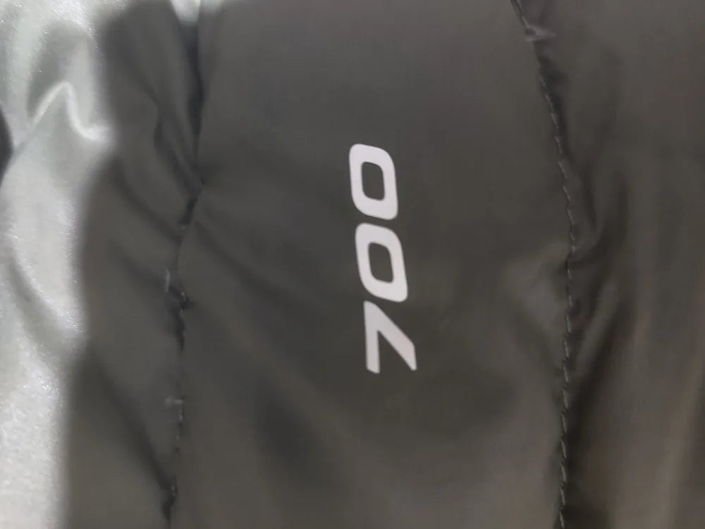 The North Face 700 Fill Men Polyester Black Olive Puffer Jacket S – Preloved Labels (view 3)
