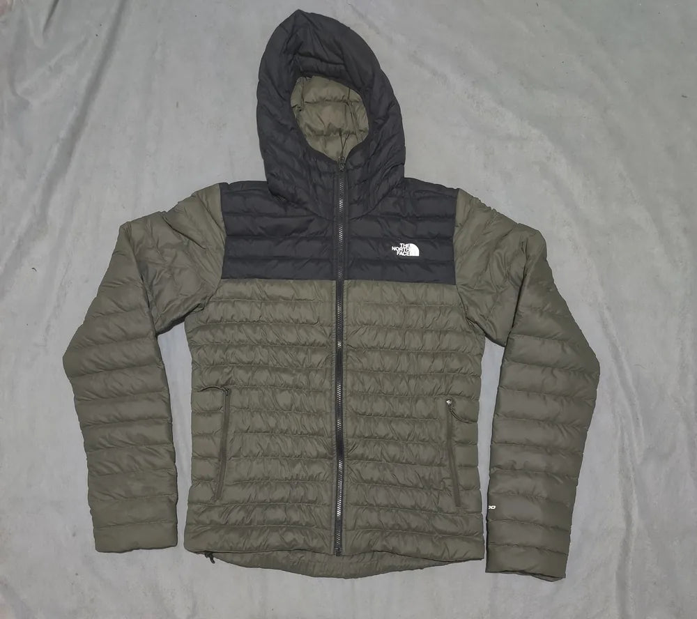 The North Face 700 Fill Men Polyester Black Olive Puffer Jacket S – Preloved Labels (view 5)