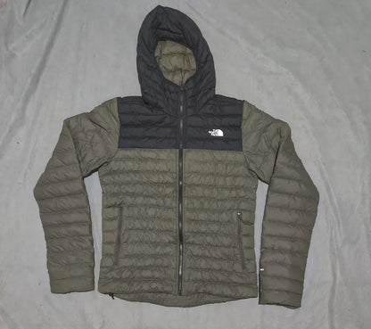 The North Face 700 Fill Men Polyester Black Olive Puffer Jacket S – Preloved Labels (view 5)