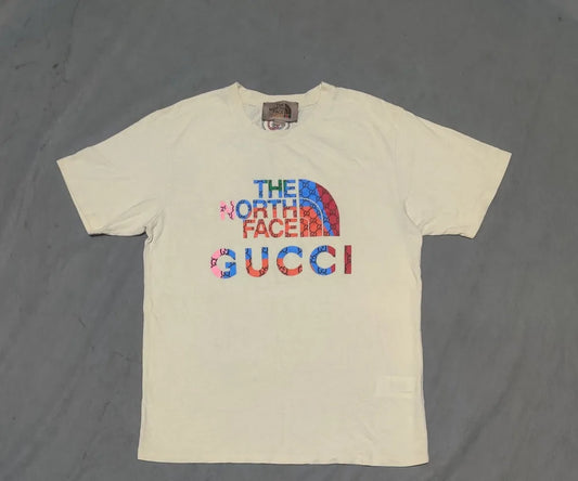 The North Face Gucci Men Cotton Cream T Shirt XL – Preloved Labels (view 2)
