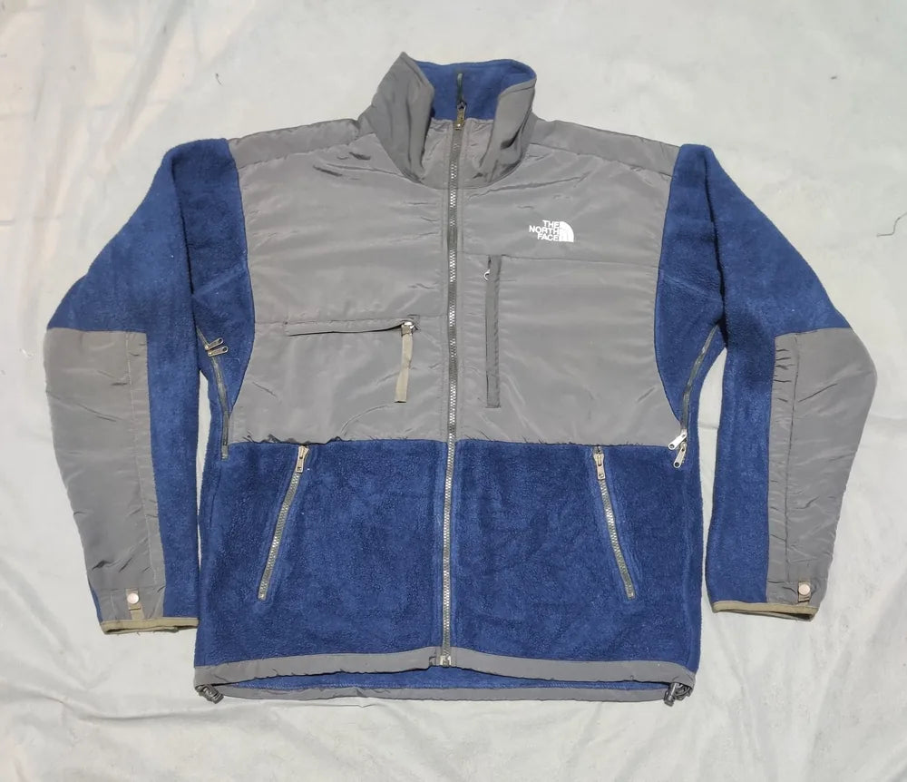 The North Face Men Polyester Gray Navy Denali Jacket M – Preloved Labels (view 5)