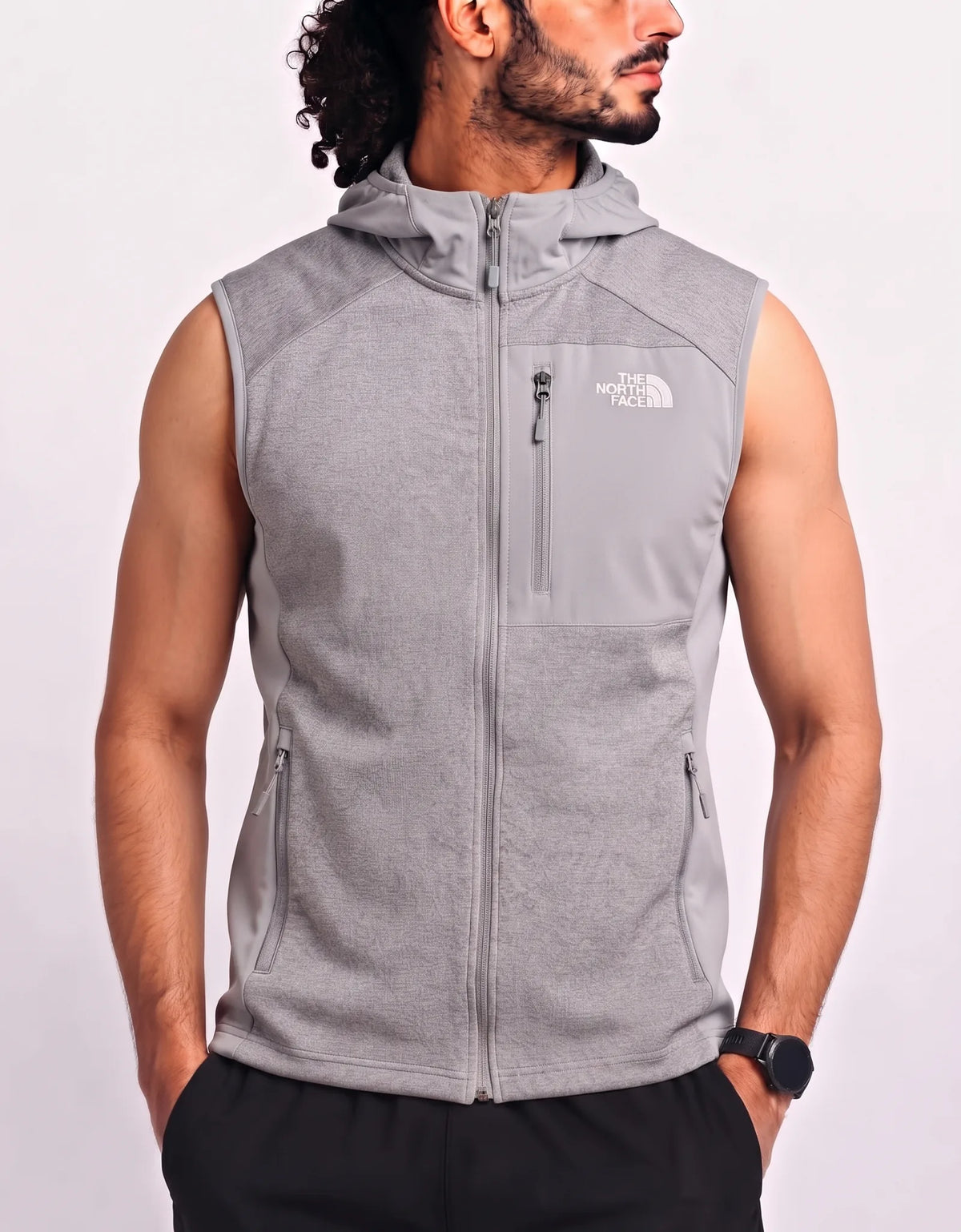 The North Face Men Polyester Gray Vest Jacket 2XL – Preloved Labels