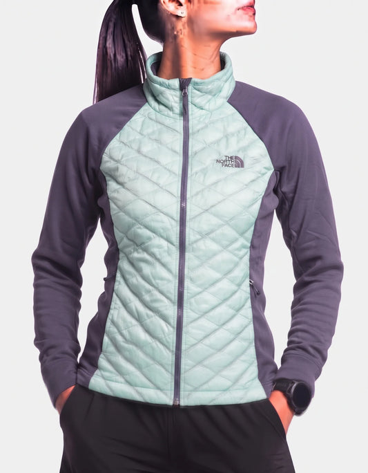 The North Face Women Polyester Green Gray Zipper M – Preloved Labels