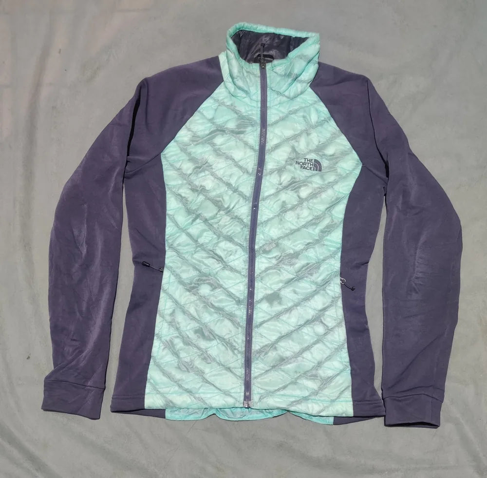 The North Face Women Polyester Green Gray Zipper M – Preloved Labels (view 3)