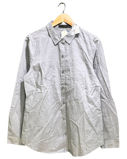Time Limited Gray Shirt For Women Shirt L - Preloved Labels