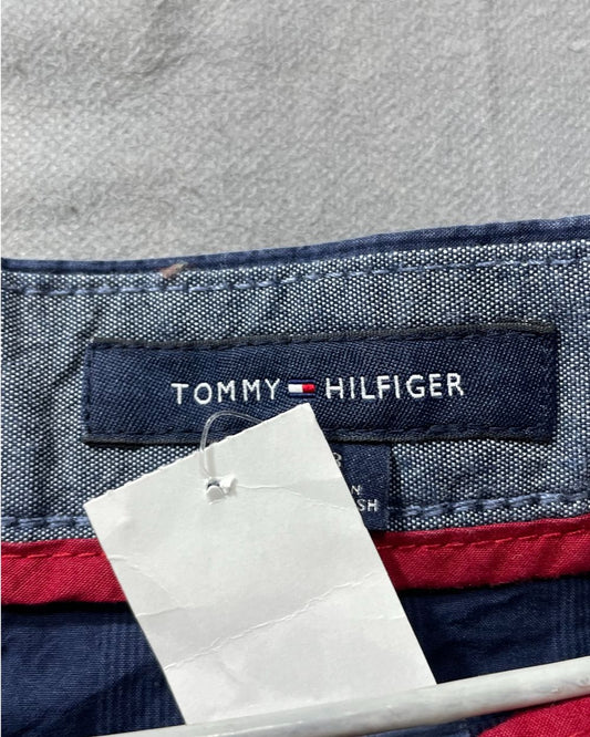 Tommy Hilfiger Blue Cotton Short For Men L - Preloved Labels