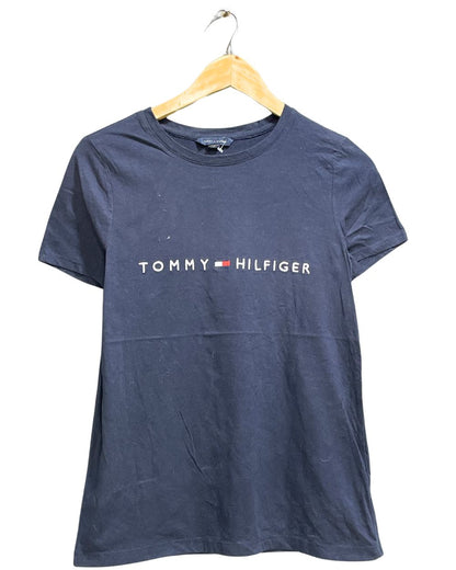 Tommy Hilfiger Blue Sport For Women T Shirt S - Preloved Labels