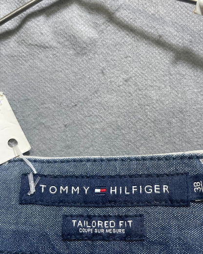 Tommy Hilfiger Gray Cotton Dress Pant For Men XL - Preloved Labels