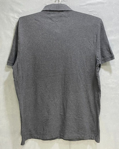 Tommy Hilfiger Gray Cotton Jersey Polo T Shirt For Men X Large - Preloved Labels