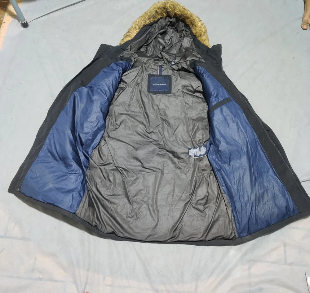 Tommy Hilfiger Men Black Puffer Jacket – Preloved Labels (view 7)