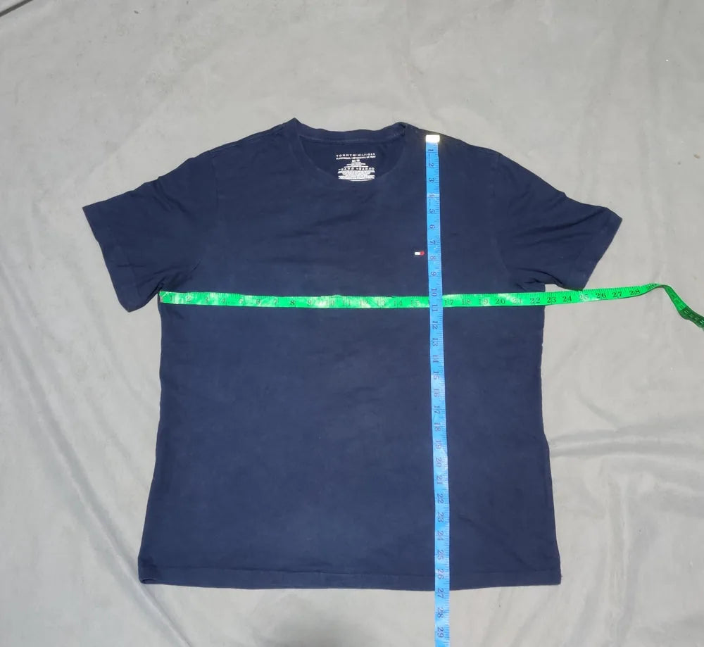 Tommy Hilfiger Men Blue Cotton T Shirt M – Preloved Labels (view 4)
