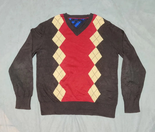 Tommy Hilfiger Men Brown Sweater M – Preloved Labels (view 2)