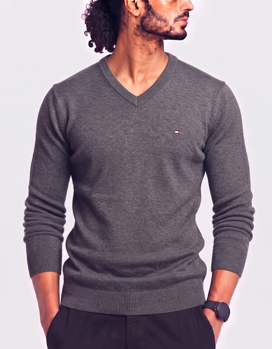Tommy Hilfiger Men Gray Sweater M – Preloved Labels