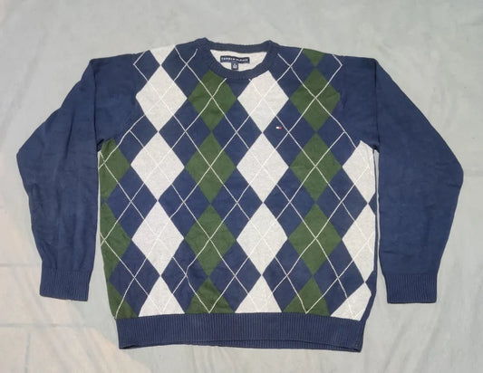 Tommy Hilfiger Men Green Sweater XL – Preloved Labels (view 2)
