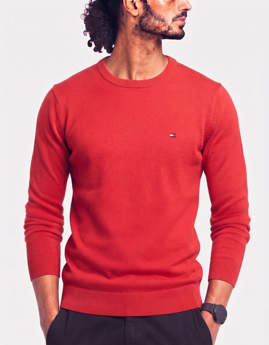 Tommy Hilfiger Men Red Sweater M – Preloved Labels