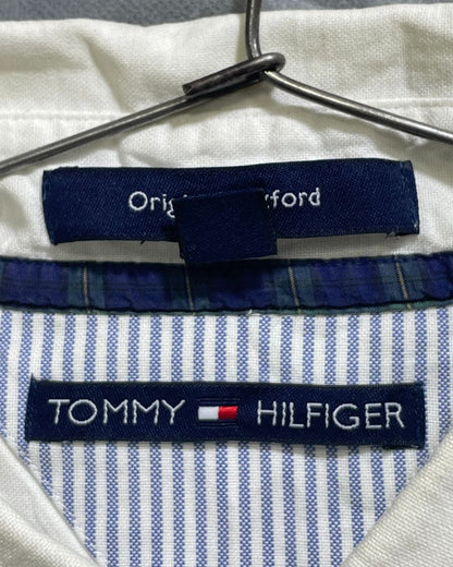 Tommy Hilfiger White Shirt For Men X Large - Preloved Labels