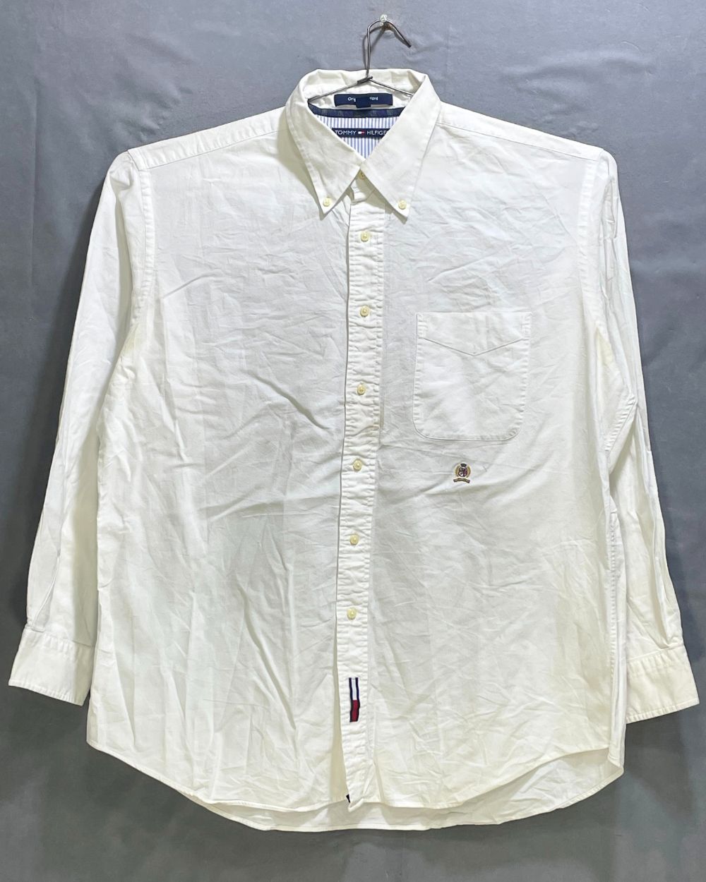 Tommy Hilfiger White Shirt For Men X Large - Preloved Labels