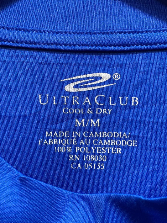 Ultra Club Blue For Men Sports T Shirt M - Preloved Labels