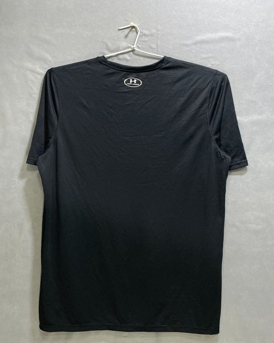 Under Armour Black For Men Sports T Shirt M - Preloved Labels