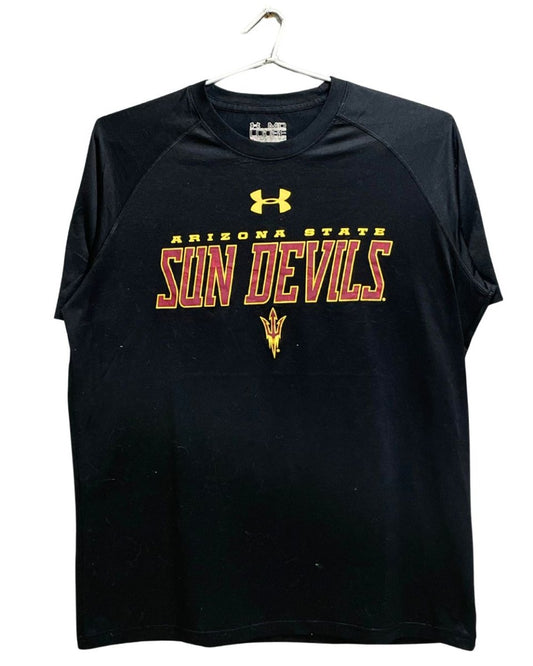 Under Armour Black For Men Sports T Shirt M - Preloved Labels