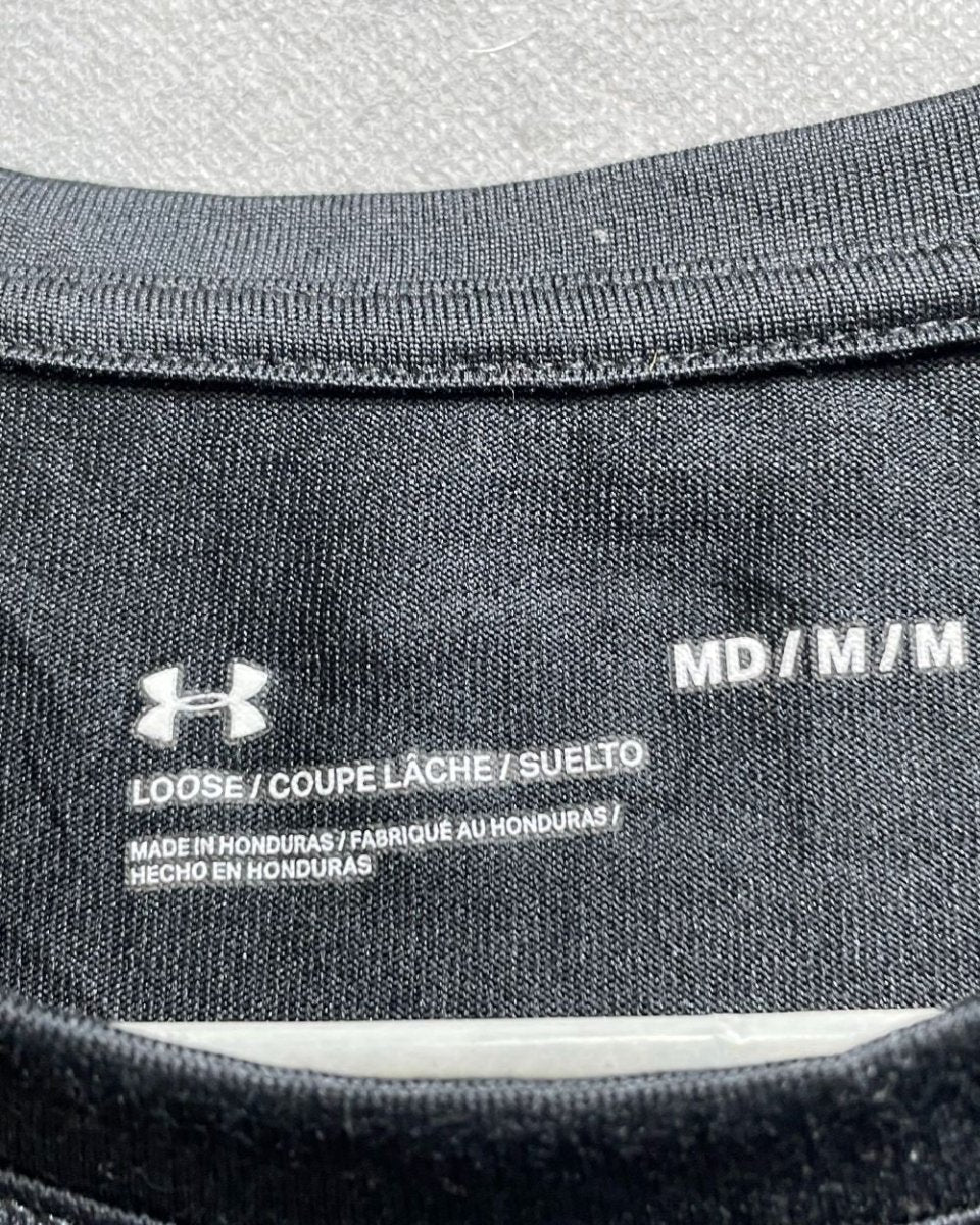 Under Armour Black For Men Sports T Shirt M - Preloved Labels
