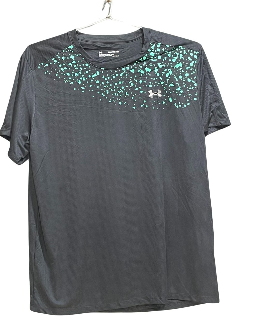 Under Armour Black Polyester Jersey Sport For Women T Shirt XX Large - Preloved Labels