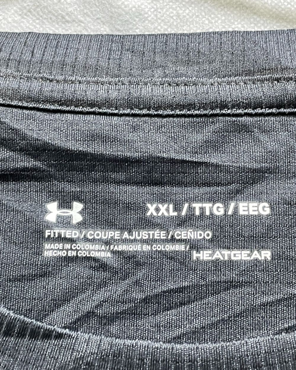 Under Armour Black Polyester Jersey Sport For Women T Shirt XX Large - Preloved Labels