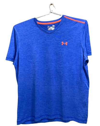 Under Armour Blue For Men Sports T Shirt L - Preloved Labels