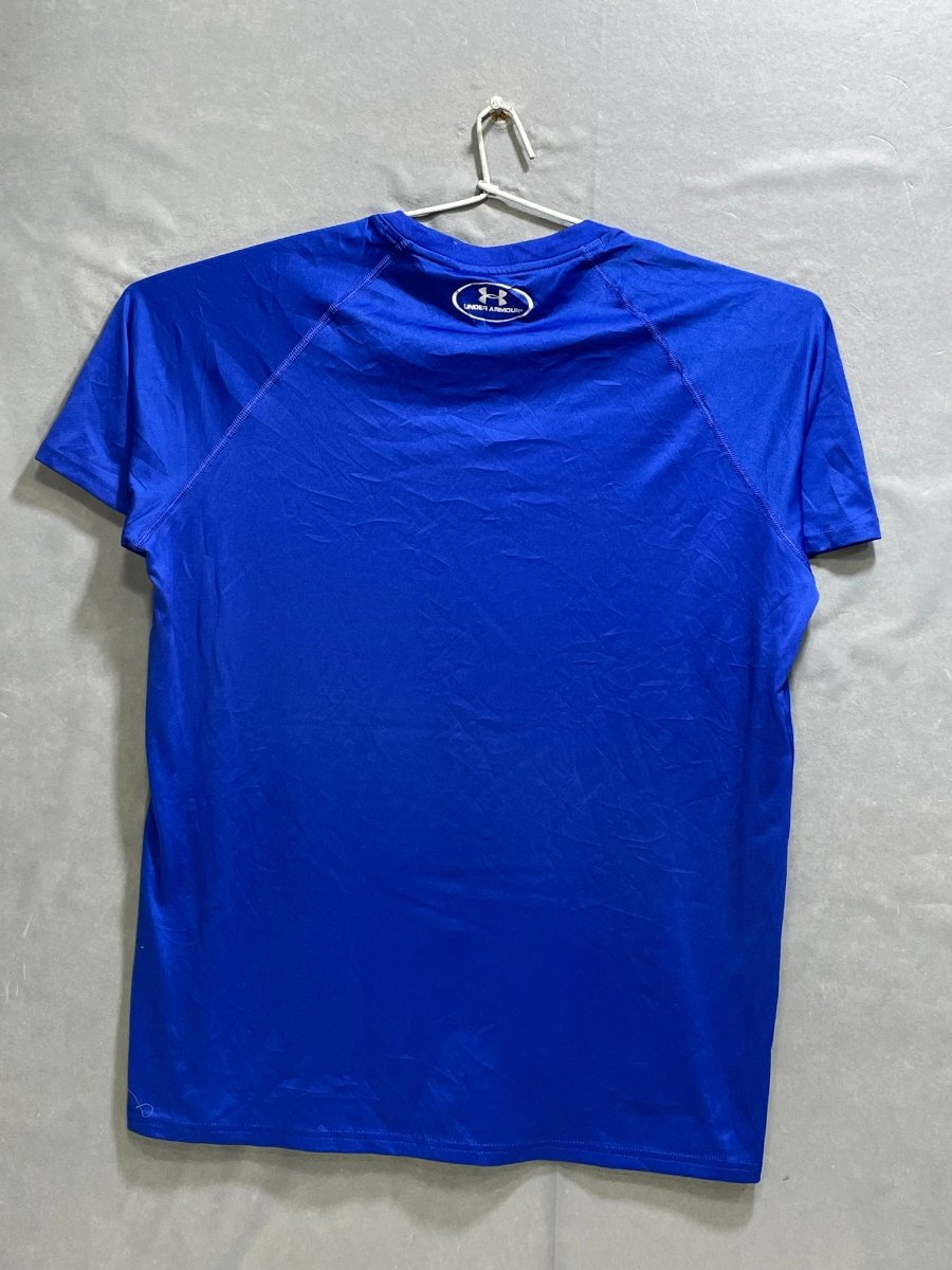 Under Armour Blue For Men Sports T Shirt M - Preloved Labels