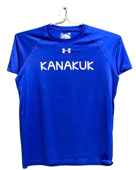 Under Armour Blue For Men Sports T Shirt M - Preloved Labels