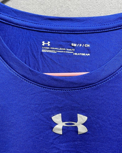 Under Armour Blue For Men Sports T Shirt M - Preloved Labels
