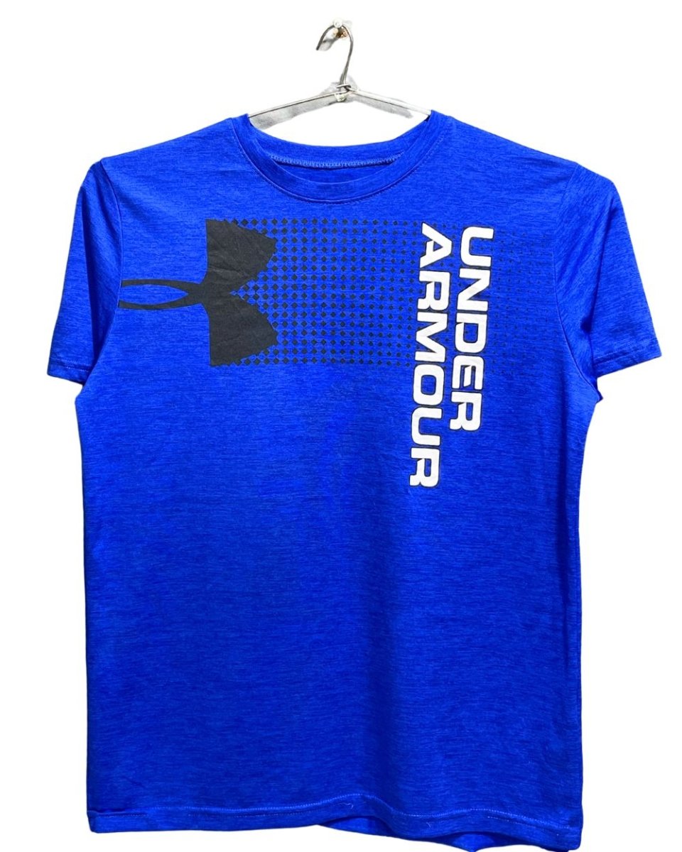 Under Armour Blue For Men Sports T Shirt Small - Preloved Labels