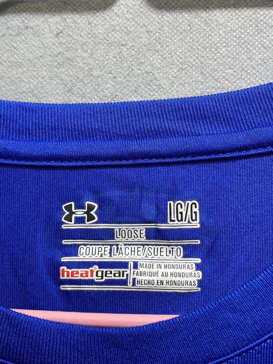 Under Armour Blue For Men Sports T Shirt XL - Preloved Labels