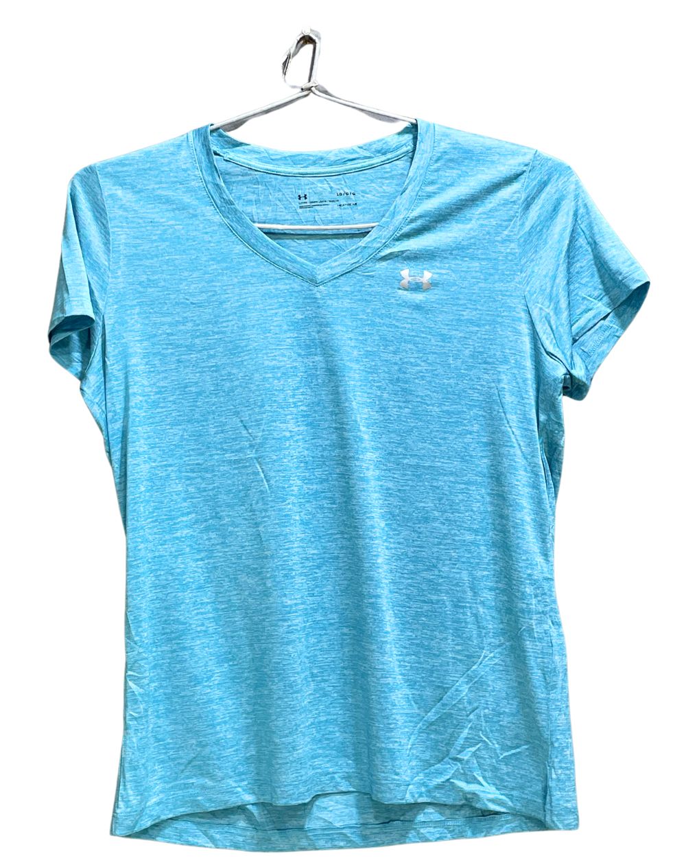 Under Armour Blue Sport For Women T Shirt L - Preloved Labels